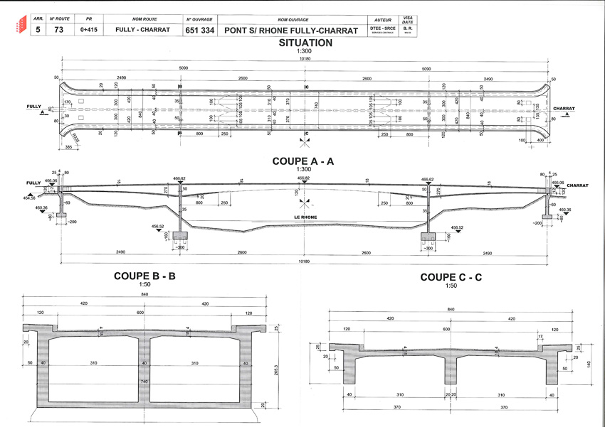 Martigny/Fully : pont de Charrat-Fully