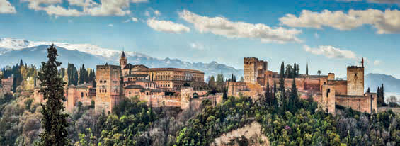 Blick auf die Alhambra. Foto z.V.g.